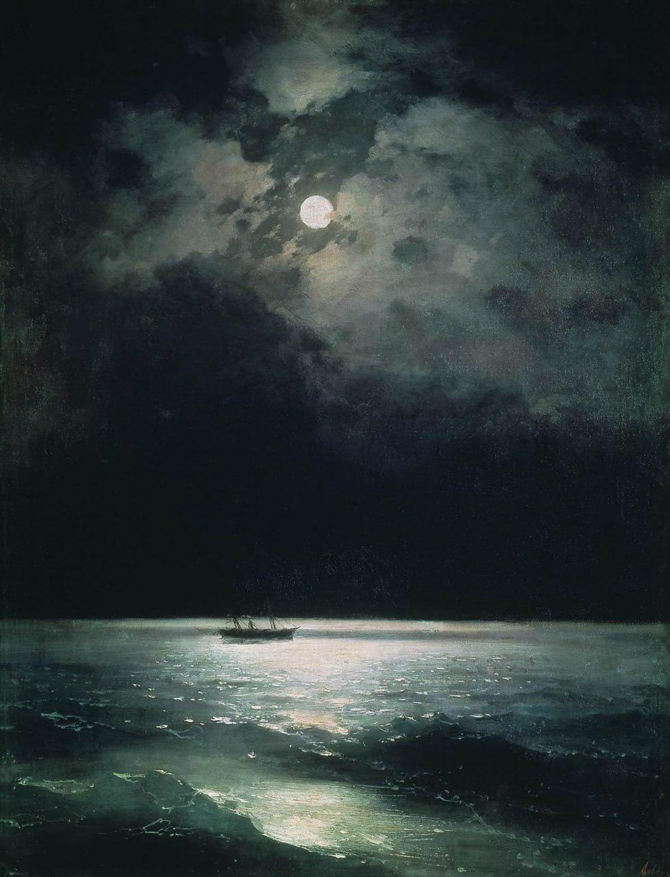 nich-na-chornomu-mori-ivan-kostyantinovich-ajvazovskij-1879